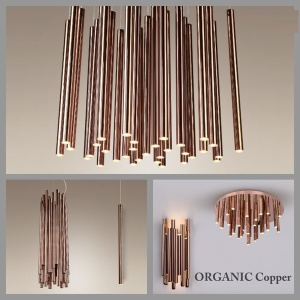 Pendul LED design Premium Class Quality ORGANIC COPPER P0171 MX 181674 universul-luminii.ro