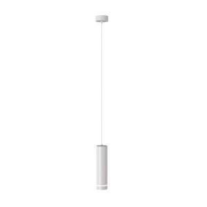 Pendul LED iluminat design tehnic Orlo D-7,9cm alb