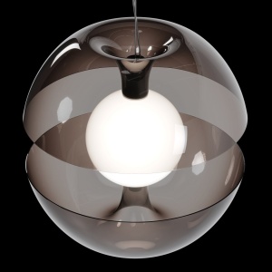 Pendul LED, lustra design modern Rebel crom - Img 3