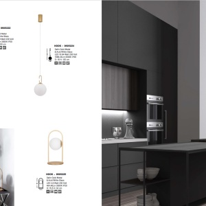 Pendul LED modern design elegant HOOK 203854 universul-luminii.ro