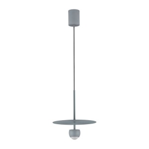 Pendul LED stil minimalist EDEM gri - Img 1