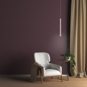 Pendul LED tubular design modern minimalist CALA alb - Img 2