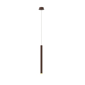 Pendul LED tubular design modern minimalist CALA corten