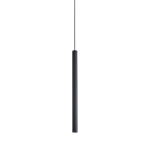 Pendul LOOK LED SP1 ROUND D16 H250 ON-OFF NERO 3000K