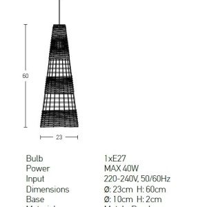 Pendul, lustra design modern Huiu natur 58054 universul-luminii.ro