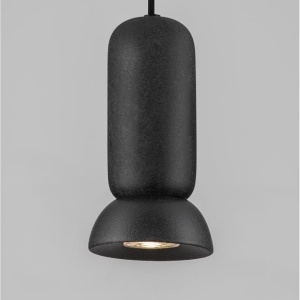 Pendul minimalist ceramica neagra PARLO 623404 universul-luminii.ro