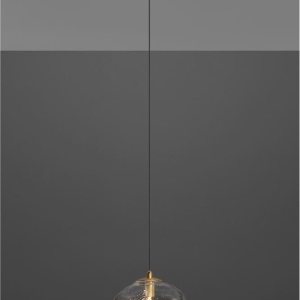 Pendul modern design decorativ KING auriu D-16cm 205144 universul-luminii.ro