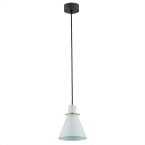 Pendul modern design retro Beverly albastru/auriu - Img 2