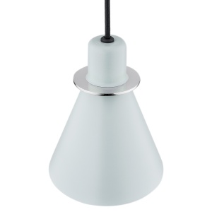 Pendul modern design retro Beverly albastru/crom 103404 universul-luminii.ro