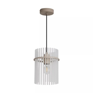 Pendul modern metal sand, tije din sticla Swizzle - Img 2