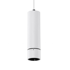 Pendul modern minimalist cu spot LED reglabil GALILEO 1 alb 97854 universul-luminii.ro