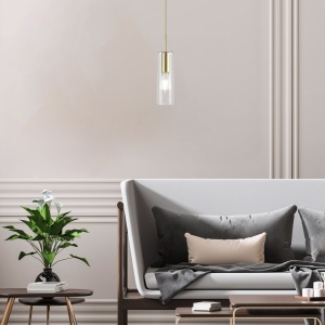 Pendul simplu design modern Esta auriu - Img 4