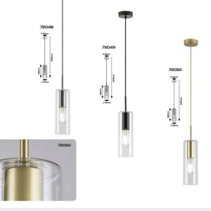 Pendul simplu design modern Esta auriu - Img 7