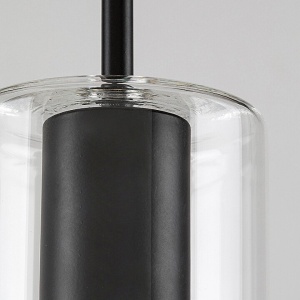 Pendul simplu design modern Esta negru mat - Img 5