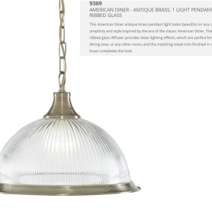Pendul stil clasic American Diner alama antic 9369 SRT 73964 universul-luminii.ro
