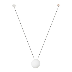 Pendul stil minimalist MINE GLASS SPACE alb 1L