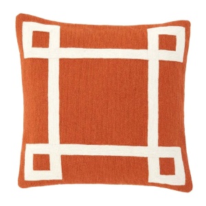 Perna decorativa din bumbac Hartley Orange dim.50X50cm 108253 HZ