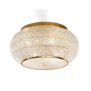 Plafonier modern diametru 40cm, Pasha PL6 Oro 100807