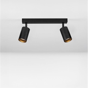 Plafoniera cu 2 Spoturi directionabile minimalista REIG, NVL-9011534 170654 universul-luminii.ro