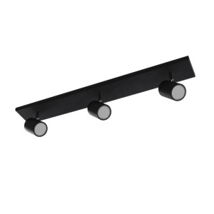 Plafoniera cu 3 Spoturi directionabile pentru baie NOEMIE negru ZZ AZ4138