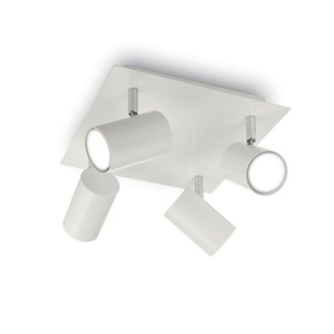 Plafoniera design modern minimalist SPOT PL4 alba 156774