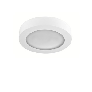 Plafoniera design modern slim din gips alb 30cm BONA