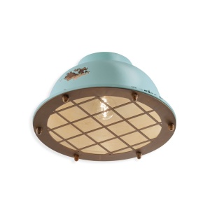 Plafoniera design retro realizata manual din ceramica INDUSTRIAL 216934 universul-luminii.ro