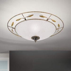 Plafoniera design rustic Luca DL 7-338/2 Antik OR