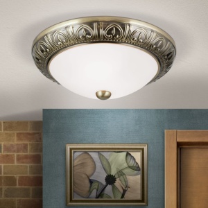 Plafoniera design rustic Pankok DL 7-583/28 bronze OR