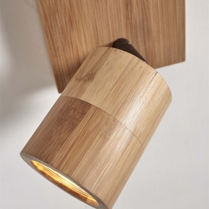 Plafoniera eco din bambus Java/2xGU10, natural 182054 universul-luminii.ro