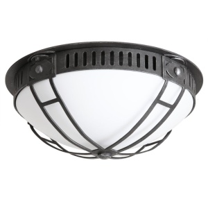 Plafoniera iluminat exterior din fier forjat, diametru 42cm, DE 2578-A