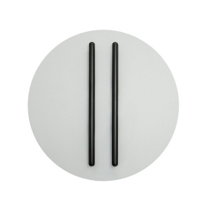 Plafoniera LED 13W 3000K BLACK STICK-GREY ZB-2573