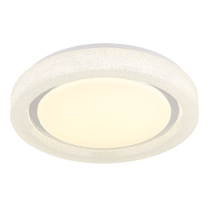 Plafoniera LED alba cu plastic sparkle MARCIA 592084 universul-luminii.ro
