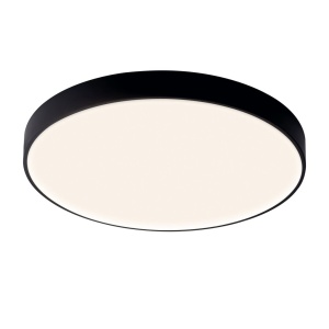 Plafoniera LED CCT, dimabila, diametru 65cm, negru, CUMBUCO II MA-8842
