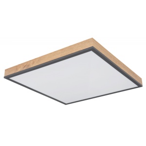 Plafoniera LED cu aspect lemn design slim DORO 24W 105884 universul-luminii.ro