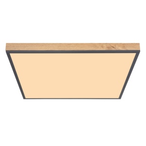 Plafoniera LED cu aspect lemn design slim DORO 36W 105904 universul-luminii.ro
