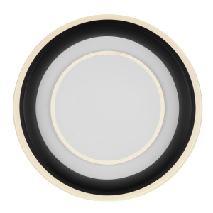 Plafoniera LED cu telecomanda design modern Tabano negru mat 49574 universul-luminii.ro