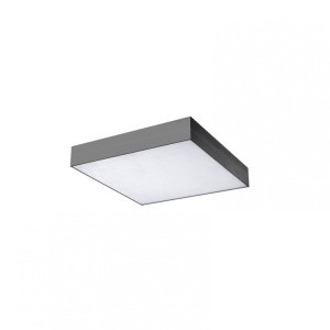 Plafoniera LED cu telecomanda design slim MONZA S 22 CCT neagra