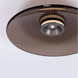 Plafoniera LED design ambiental Esti maro inchis 233544 universul-luminii.ro