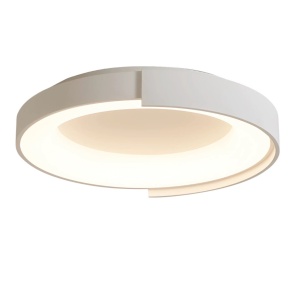 Plafoniera LED design circular Aruba 60cm alba