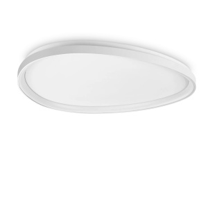 Plafoniera LED design circular Gemini pl d081 on-off 2700k alb - Img 1