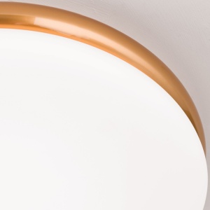 Plafoniera LED design circular JAMES D-32cm cupru/opal - Img 5