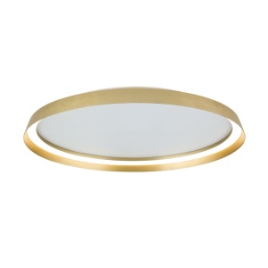 Plafoniera LED design circular MASCA D-60cm auriu mat - Img 4