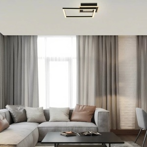 Plafoniera LED design geometric Quadrate 36cm