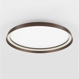 Plafoniera LED design modern circular ORMI coffee D-60cm 153374 universul-luminii.ro