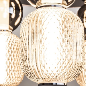 Plafoniera LED design modern decorativ Drop crom - Img 6