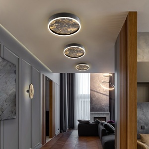 Plafoniera LED design modern decorativ Stone D-40cm 153354 universul-luminii.ro
