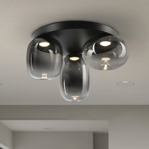 Plafoniera LED design modern Onice 3L - Img 1