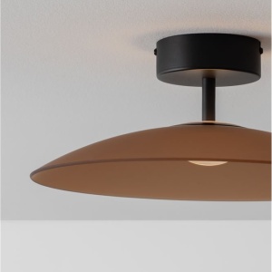 Plafoniera LED design modern POLIFEMO maro, 40cm 232804 universul-luminii.ro
