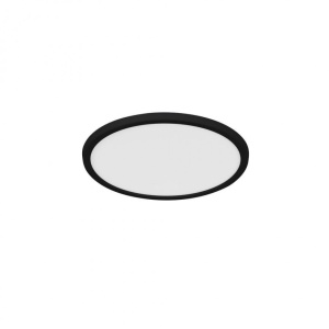 Plafoniera LED design silm IP54 baie Oja 29 negru 3000-4000K 2015026103 NL